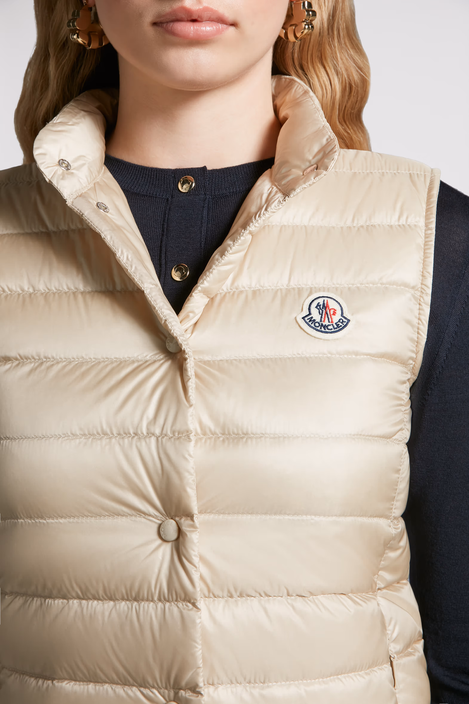 Liane Packable Down Vest Women Beige Moncler 6
